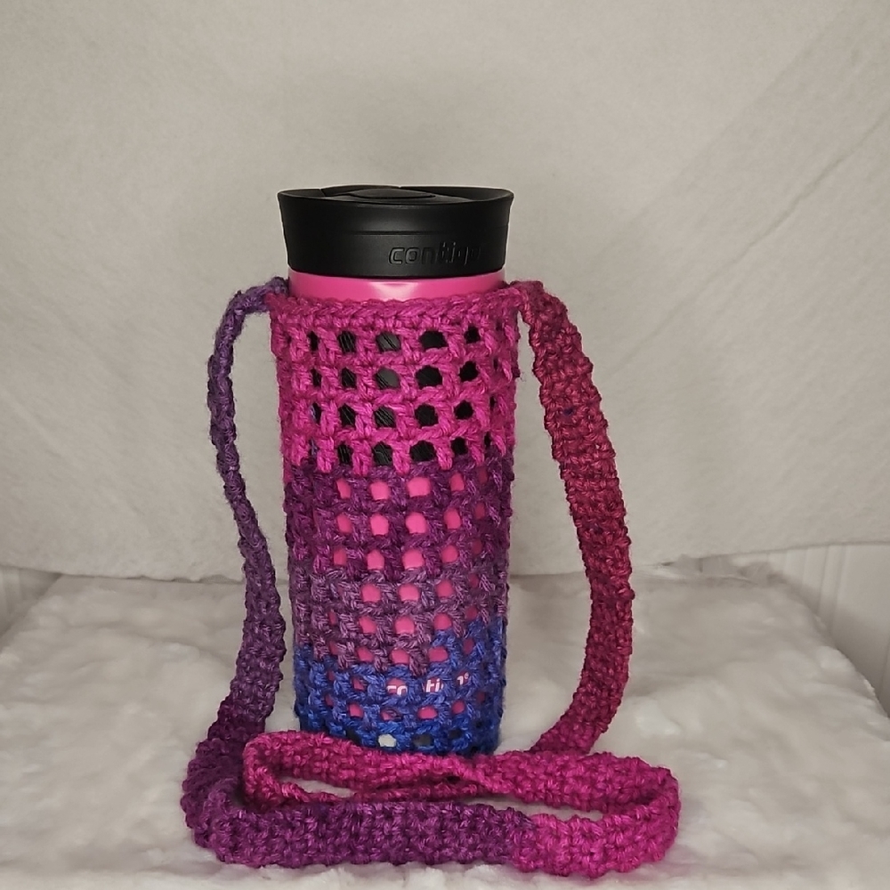 Travel Mug Crochet Sleeve